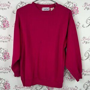 FairSet sweater pull over cozy warm vintage soft Pink Sweatshirt